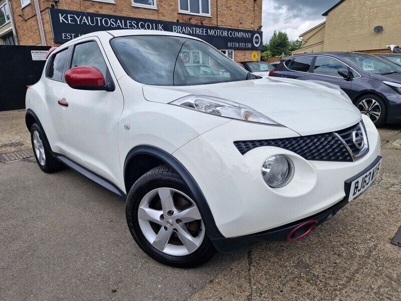 White Used 2013 Nissan Juke Visia SUV | £5,495 (A bit pricey) - Image 1/4