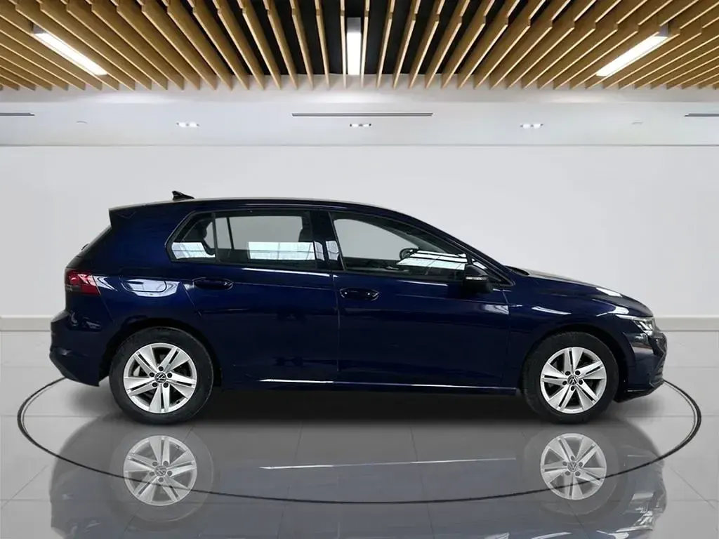 Used VW Golf VII S 150 HP (110 kW) 2021 Blue Hatchback