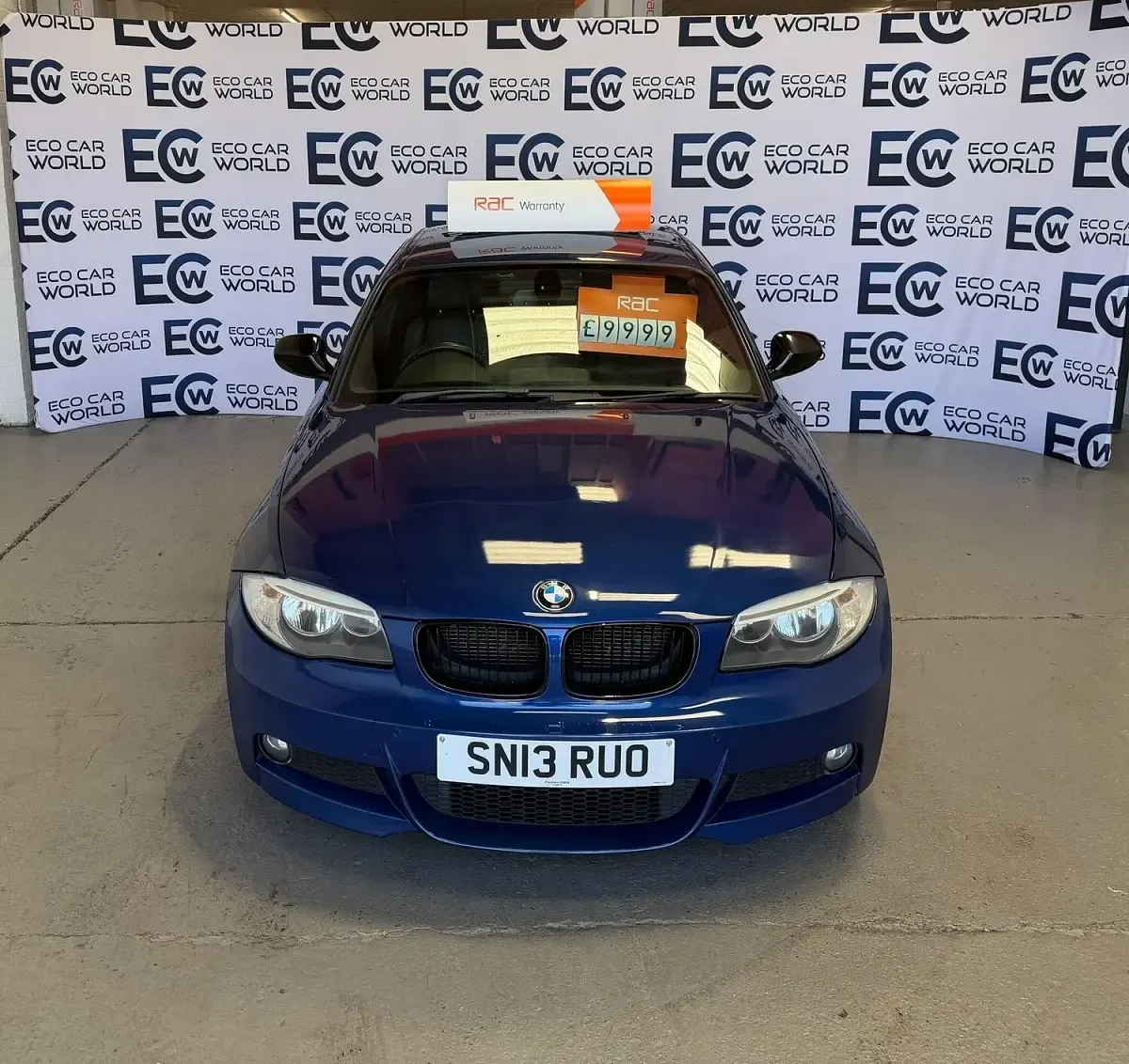 Used BMW 120 Coupé Sport Line 170 HP (125 kW) 2013 Blue Coupe