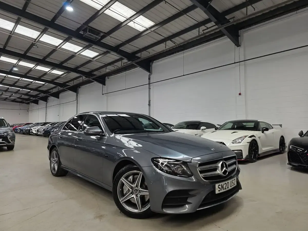 Used Mercedes E300 AMG line 2020 Grey Sedan