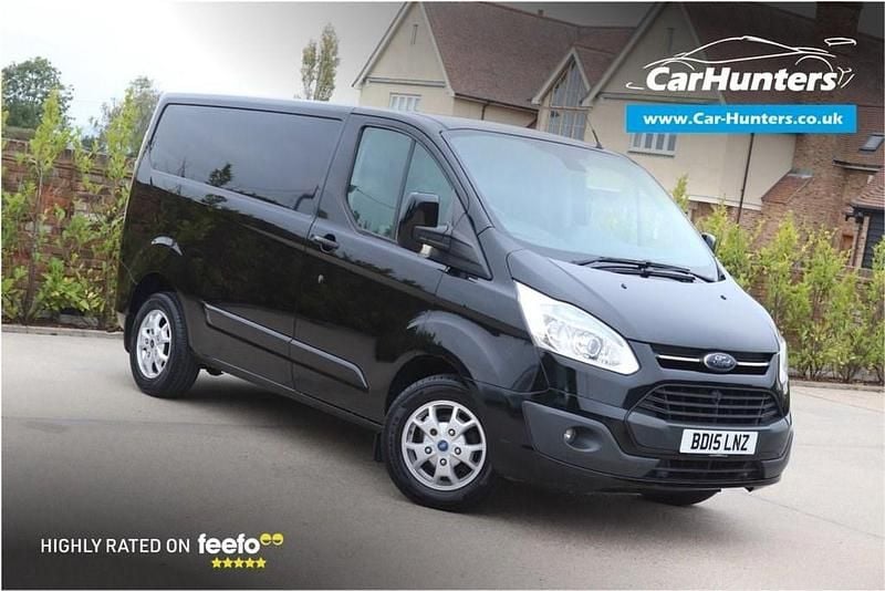 Black Used 2015 Ford Transit Custom Limited Van | £8,995 (Fair price) - Image 1/4