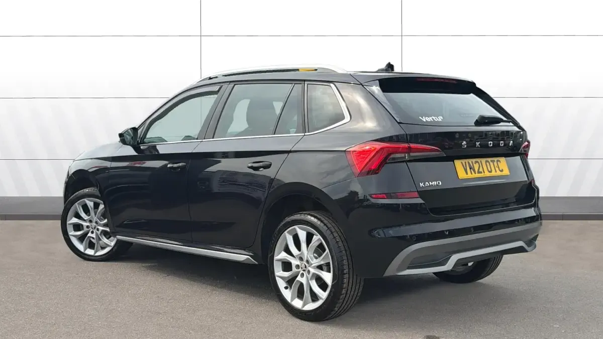 Used Skoda Kamiq SE L 110 HP (80 kW) 2021 Black SUV