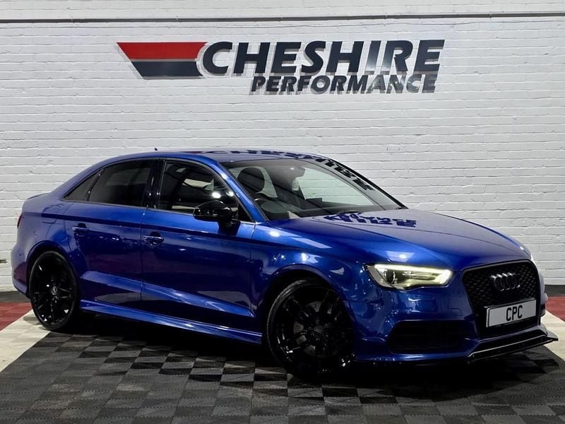 Used Audi S3 Comfort 361 HP (265 kW) 2015 Blue Sedan