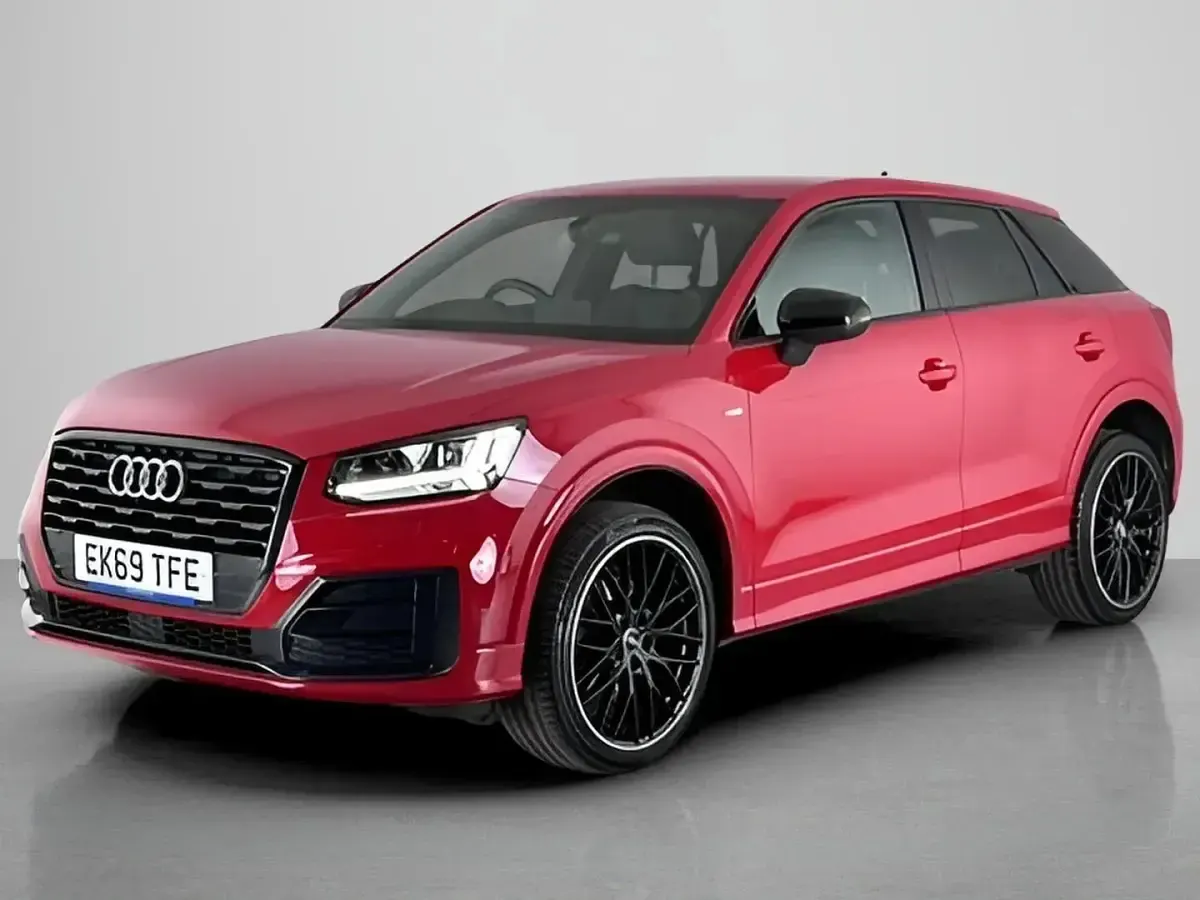 Used Audi Q2 Black Edition 116 HP (85 kW) 2019 Red SUV