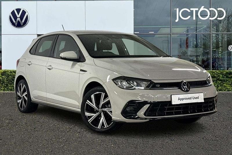 Grey Used 2023 VW Polo R-line Hatchback | £17,417 (A bit pricey) - Image 1/4