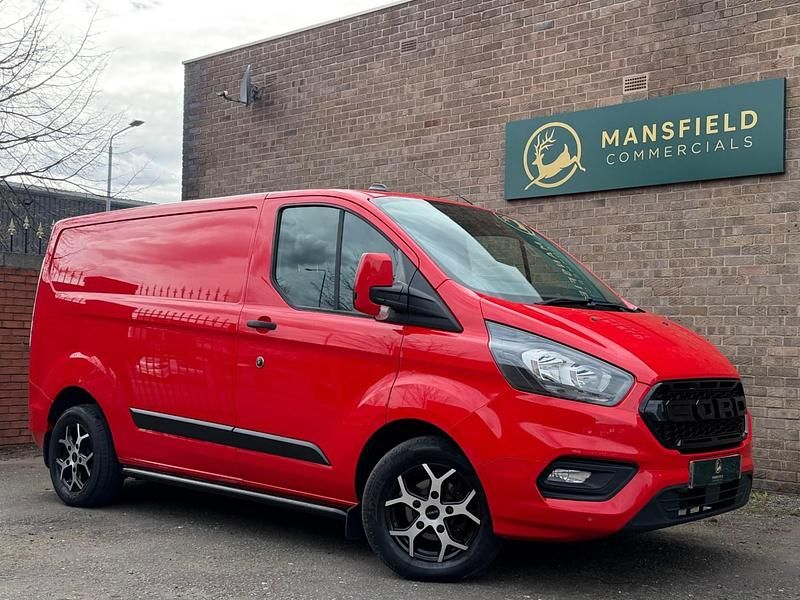 Used Ford Transit Custom Trend 105 HP (77 kW) 2019 Red Van