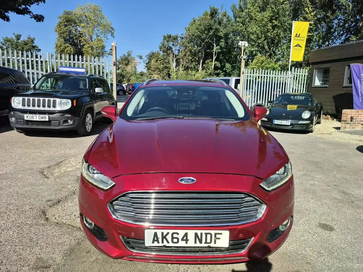 Used Ford Mondeo Titanium 115 HP (84 kW) 2014 Red Estate