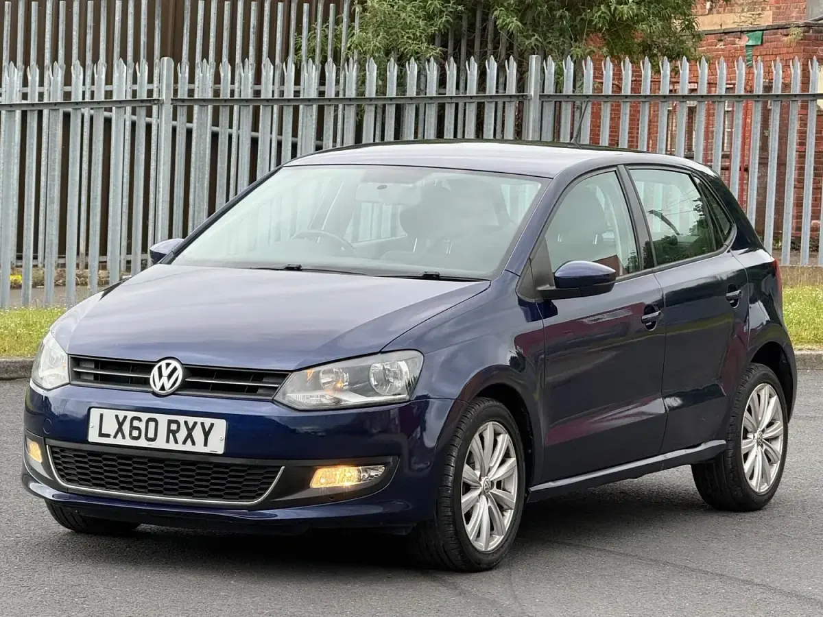 Used VW Polo SEL 85 HP (62 kW) 2010 Blue Hatchback