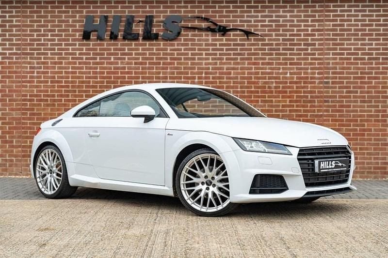 Used Audi TT S-Line 230 HP (169 kW) 2015 White Coupe