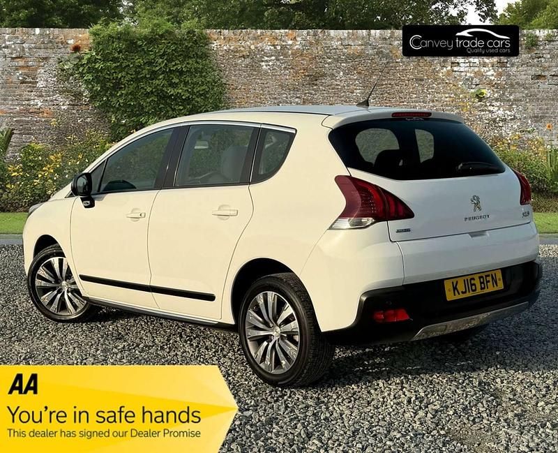 Begagnad Peugeot 3008 Active 2016 Vit Halvkombi