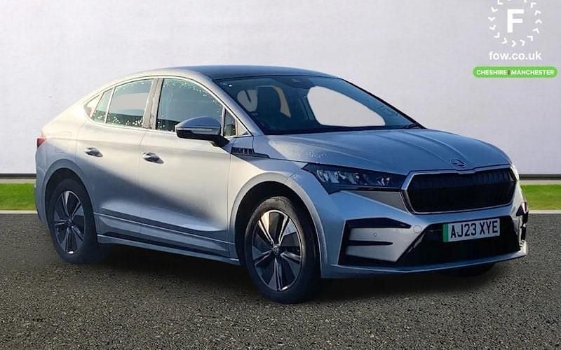 Silver Used 2023 Skoda Enyaq iV ecoSuite SUV | £21,699 (Good price) - Image 1/3