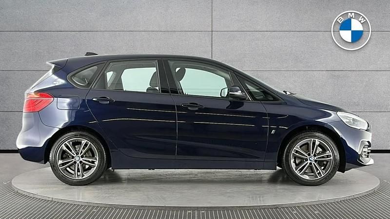 Used BMW 225 Active Tourer Sport Line 221 HP (162 kW) 2018 Blue MPV