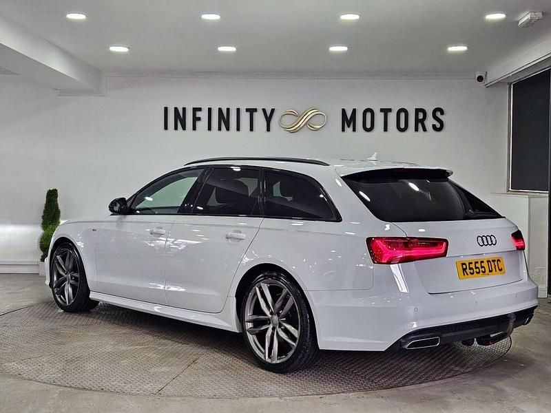 Used Audi A6 Black Edition 190 HP (139 kW) 2018 White Estate