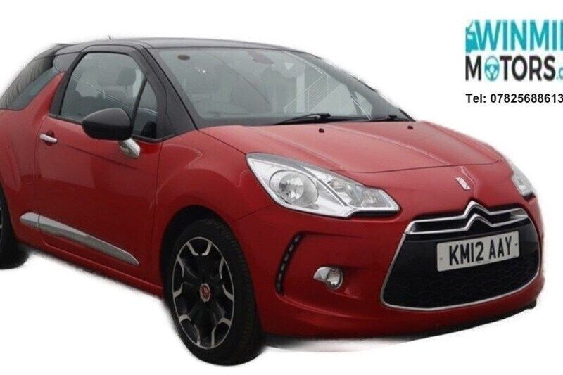 Red Used 2012 Citroën DS3 Hatchback | £3,895 (A bit pricey) - Image 1/1