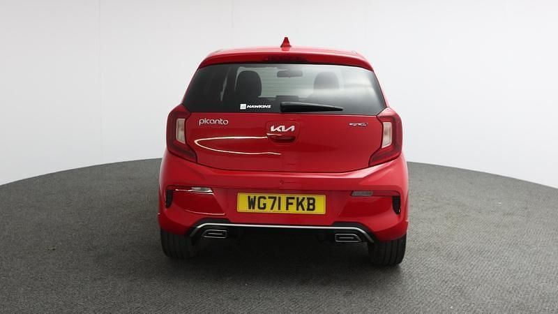 Used Kia Picanto GT-Line S 66 HP (48 kW) 2022 Red Hatchback
