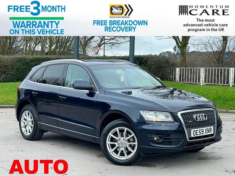 Used Audi Q5 170 HP (125 kW) 2010 Blue SUV