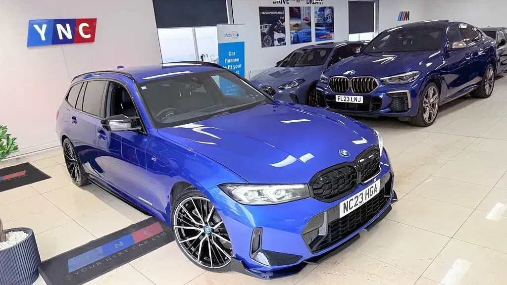 Used BMW 330e M Sport 2023 Blue Estate