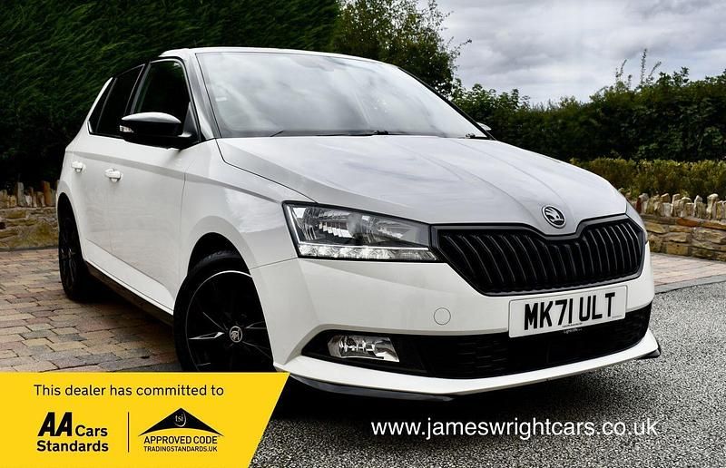 White Used 2021 Skoda Fabia Monte Carlo Hatchback | £8,700 (Fair price) - Image 1/4