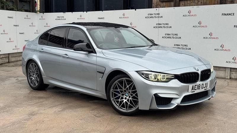 Blue Used 2018 BMW M3 Competition Edition Sedan | £30,495 (Good price) - Image 1/4