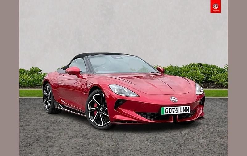 New MG Cyberster 369 kW (502 HP) 2025 Red Cabriolet
