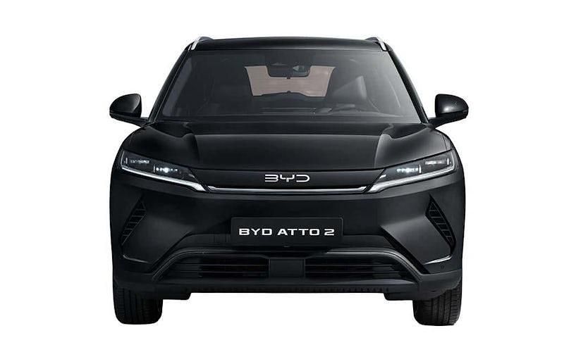 New BYD Atto 2 Boost 130 kW (177 HP) 2025 Hiking green SUV