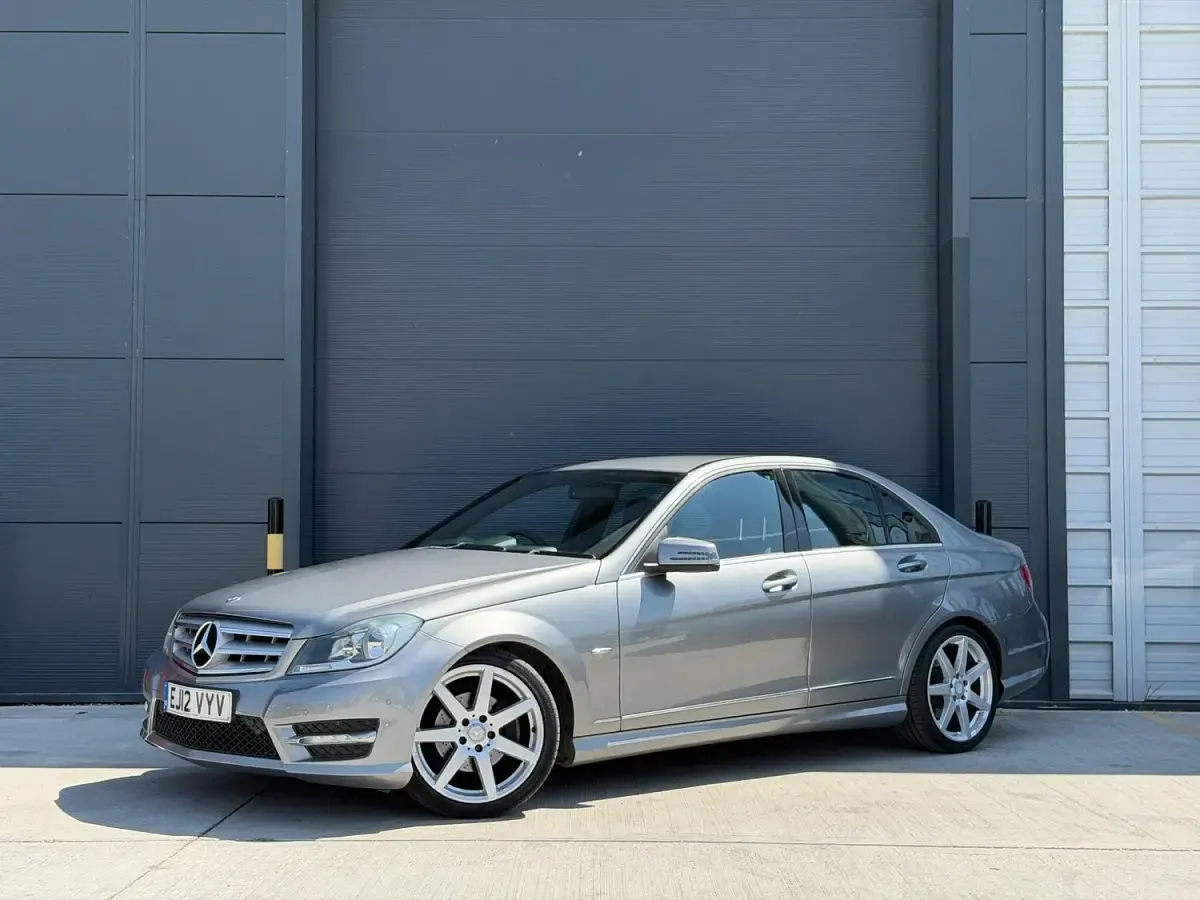Used Mercedes C200 2012 Silver Sedan