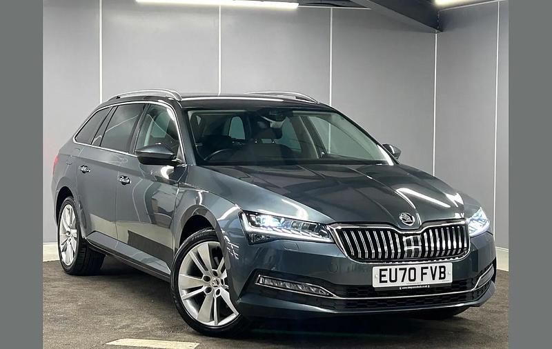 Grey Used 2020 Skoda Superb SE L Estate | £19,945 (Fair price) - Image 1/4