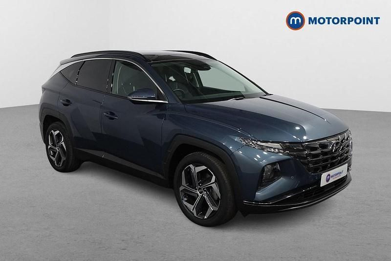 Blue Used 2021 Hyundai Tucson Ultimate SUV | £22,499 (Fair price) - Image 1/4