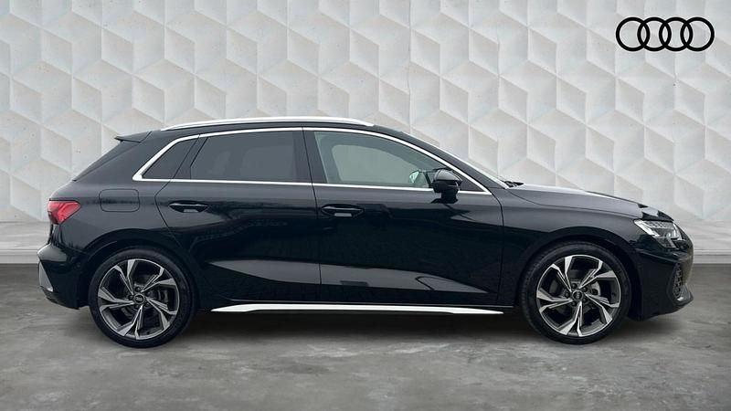 Used Audi A3 Sportback S-Line 2024 Mythos black Hatchback