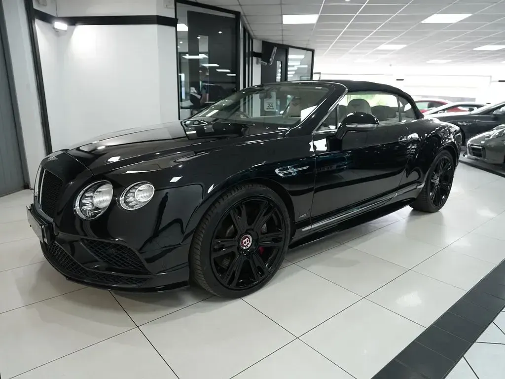 Used Bentley Continental GT Convertible Mulliner 2016 Black Cabriolet