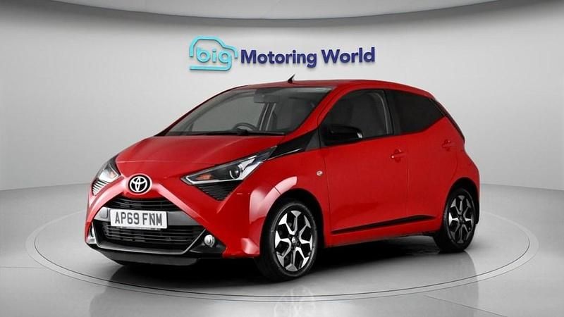 Used Toyota Aygo Trend 71 HP (52 kW) 2020 Red Hatchback