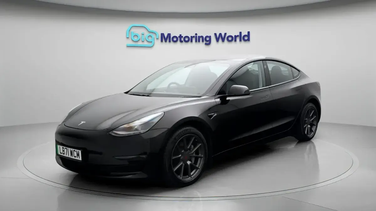 Used Tesla Model 3 Long Range AWD 366 kW (498 HP) 2021 Black Sedan