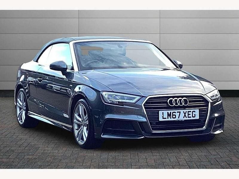 Grey Used 2017 Audi A3 Cabriolet S-Line Cabriolet | £16,495 (Fair price) - Image 1/4