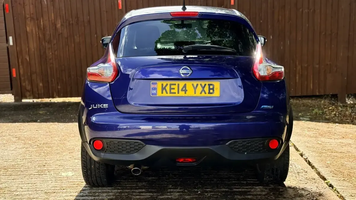 Used Nissan Juke Acenta Premium 110 HP (80 kW) 2014 Blue SUV