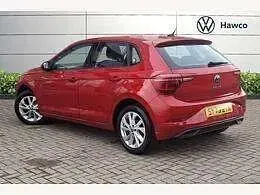 Used VW Polo Style 95 HP (69 kW) 2024 Red Hatchback