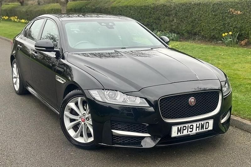 Used Jaguar XF R-Sport 250 HP (183 kW) 2019 Black Sedan