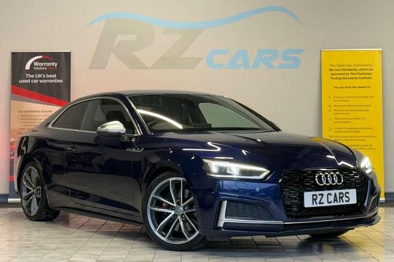 Used Audi A5 354 HP (260 kW) 2017 Blue Coupe