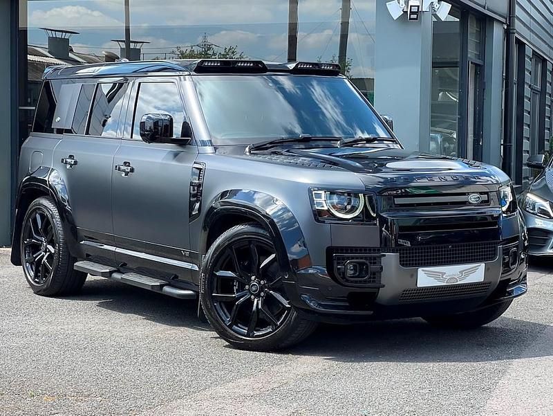 Grey Used 2022 Land Rover Defender Carpathian Edition SUV | £80,950 (Fair price) - Image 1/4