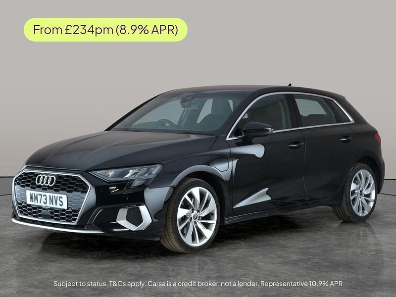 Black Used 2024 Audi A3 e-tron Sport Hatchback | £18,341 (Super price) - Image 1/3