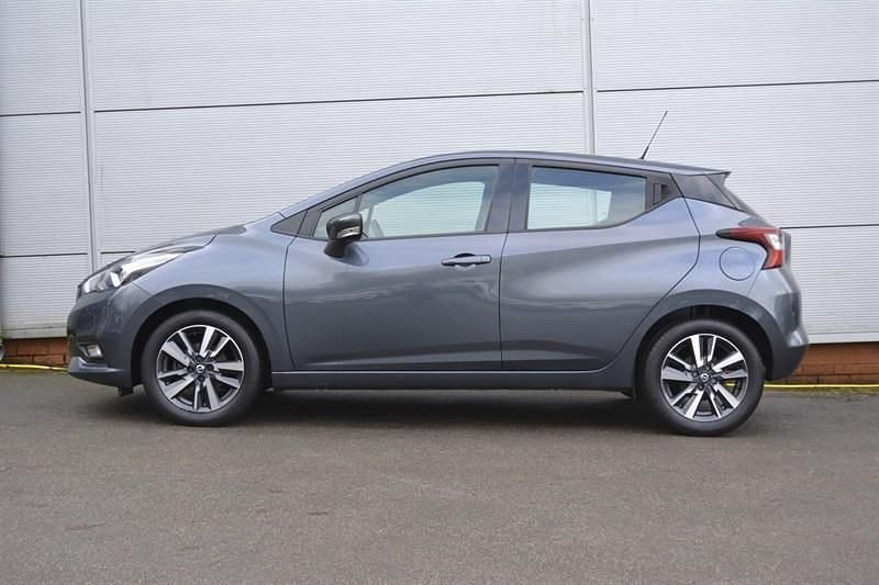 Used Nissan Micra Acenta 71 HP (52 kW) 2017 Grey Hatchback