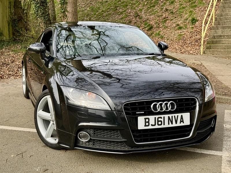Used Audi TT S-Line 170 HP (125 kW) 2011 Black Coupe