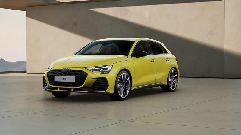 Yellow New 2026 Audi S3 Sportback Black Edition Hatchback | £42,980 (Super price) - Image 1/4