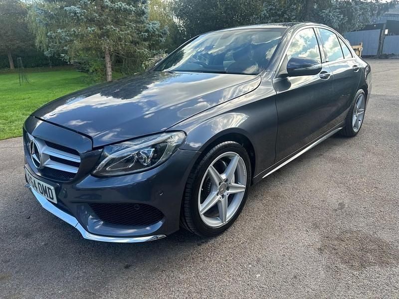 Used Mercedes C200 AMG line 2015 Grey Sedan