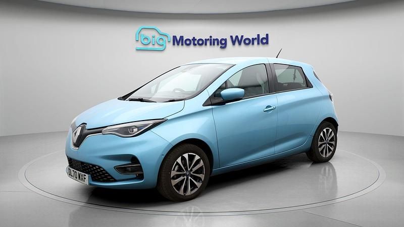 Used Renault Zoe GT-Line 100 kW (136 HP) 2020 Blue Hatchback