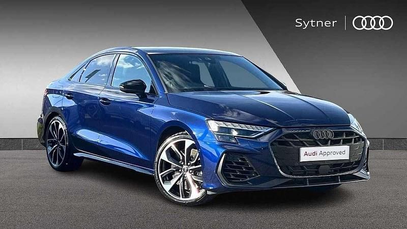 Blue Used 2025 Audi S3 Black Edition Sedan | £47,000 - Image 1/4