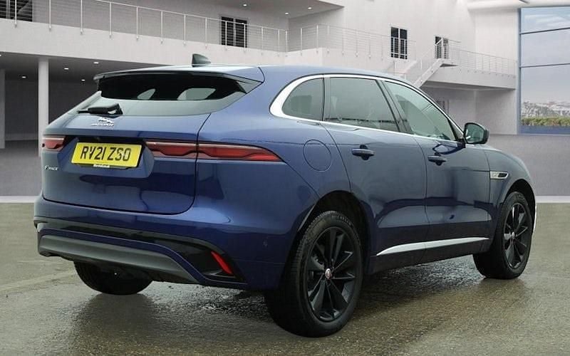 Used Jaguar F-Pace R-Dynamic 204 HP (150 kW) 2021 Blue SUV