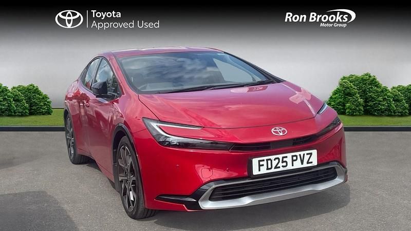 Red Used 2025 Toyota Prius Hatchback | £34,250 - Image 1/4