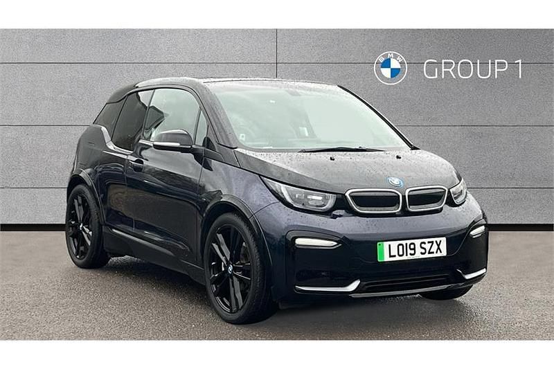 Used BMW i3 Comfort Edition 135 kW (184 HP) 2019 Imperial blue with frozen grey highlight Hatchback