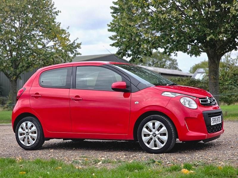 Usado Citroën C1 Feel 68 HP (50 kW) 2016 Vermelho Citadino