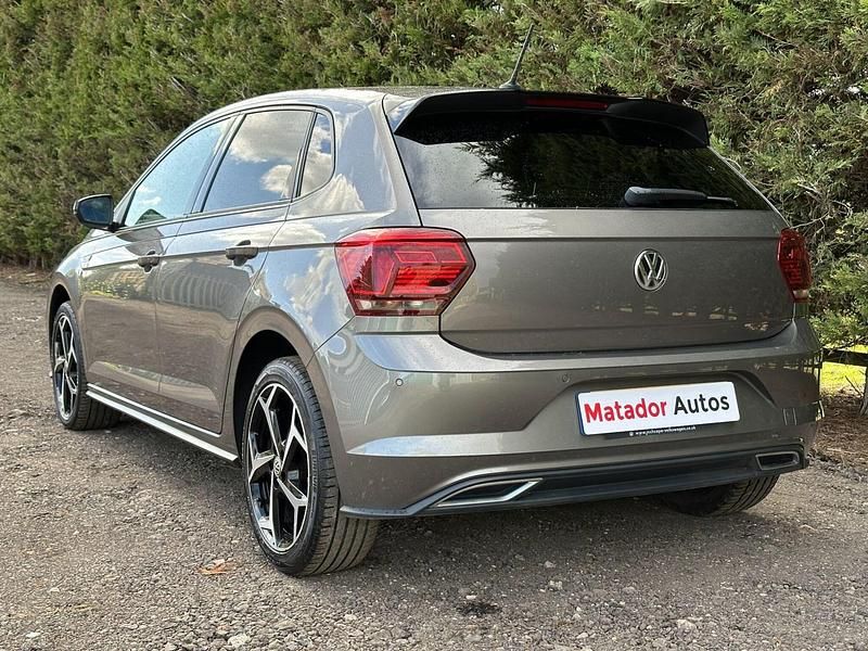 Used VW Polo R-line 115 HP (84 kW) 2018 Grey Hatchback